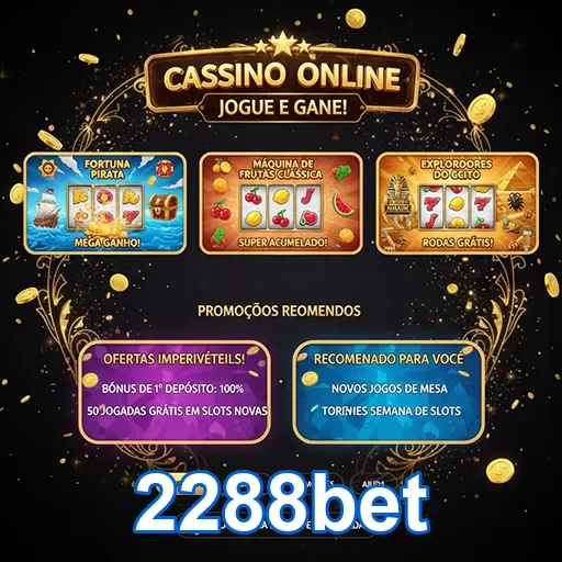 Aposta em jogo ao vivo em casino gaming na 2288bet